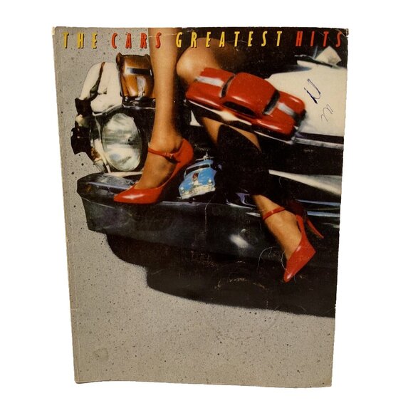 The Cars Greatest Hits Vintage Song Book 1985 Piano Vocal Guitar - Picture 1 of 3